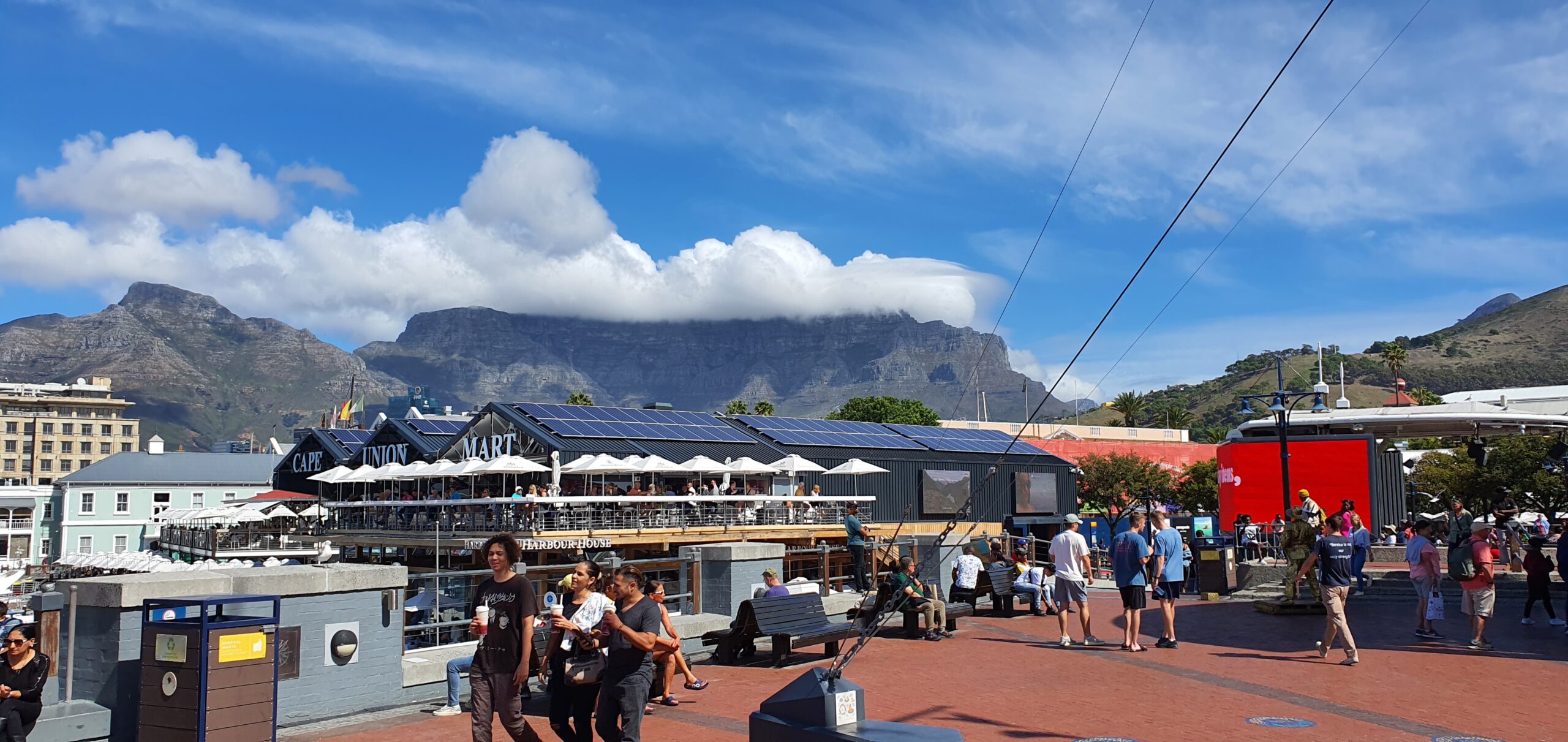 Waterfront mit dem Tafelberg im Hintergrund